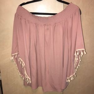Off the shoulder top